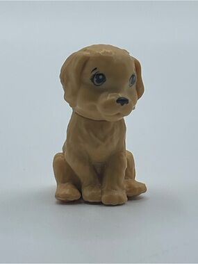 Mattel Barbie Pets Golden Retriever Puppy Dog mini Figure